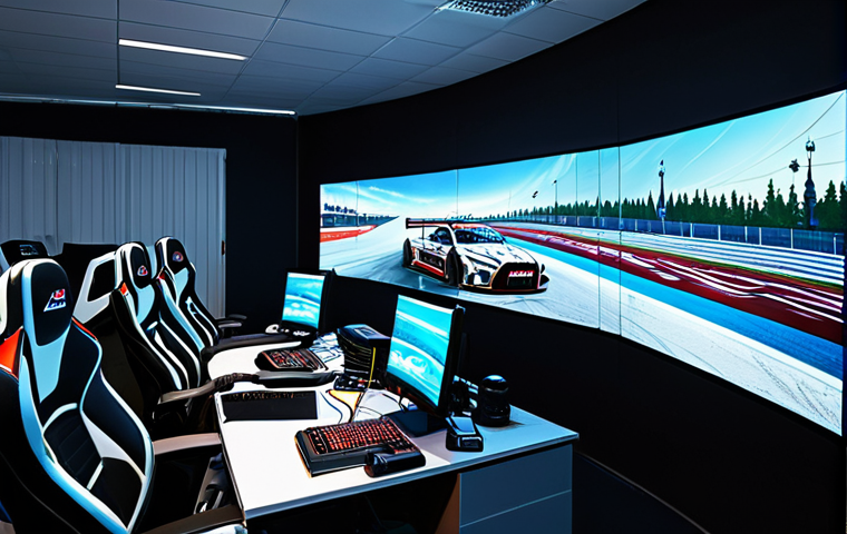 Racing Game Development Studio**

"A bustling game development studio in Moscow. Programmers are hunched over computers displaying lines of code, artists are sketching concept art of sleek, futuristic racing cars, and a sound engineer is meticulously recording engine sounds. The room is filled with energy and creativity, illuminated by the glow of monitors. A poster of a famous Russian racing track like Moscow Raceway is visible in the background. Safe for work, appropriate content, fully clothed, professional setting, depicting collaboration and innovation in game development. Perfect anatomy, natural proportions, high quality."

**
