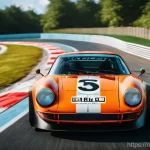 추억의 레이싱게임 - Here are three detailed image prompts in English, inspired by the provided text on retro racing game...