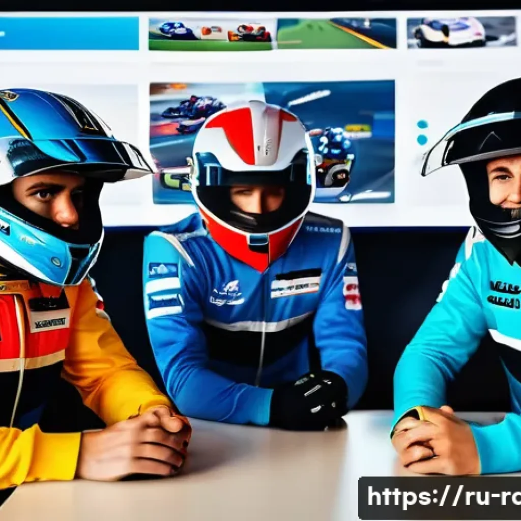 레이싱게임의 사회적 영향 - A vibrant digital scene of a diverse international community of virtual racing gamers connected thro...